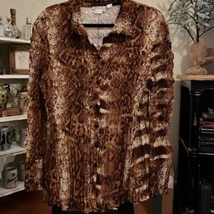 💙ALBERTO MAKALI XL A little pleated,a little crinkley,very flowy beautiful tunic